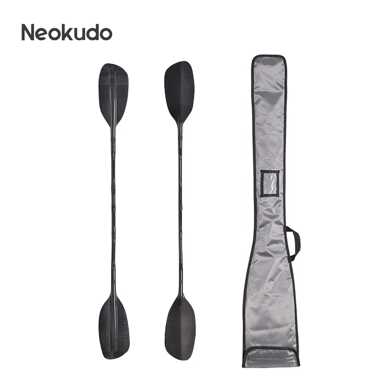 2 Piece Kevla Werner Plastic Stainless Leaf paddling ergo Carbon Fiber shaft blade bent Wing Sea Canoe Kayak Rafing Yoga Paddle