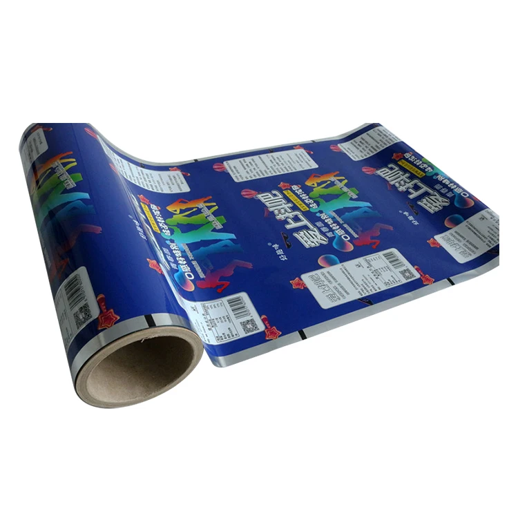 20 micron Aluminum Foil Food Grade Packaging Film Roll Plastic Laminated Food