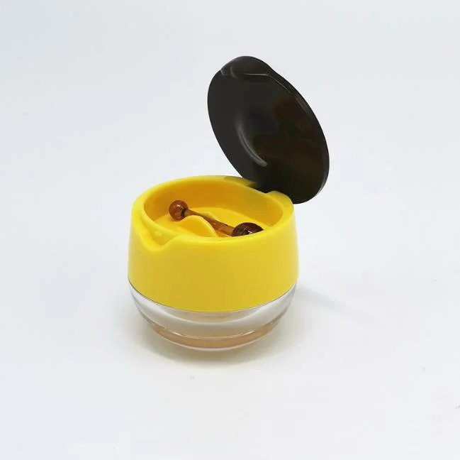 Empty Honey Pot Bee Balm Sleeping Lip Scrubs container for DIy Lip balm