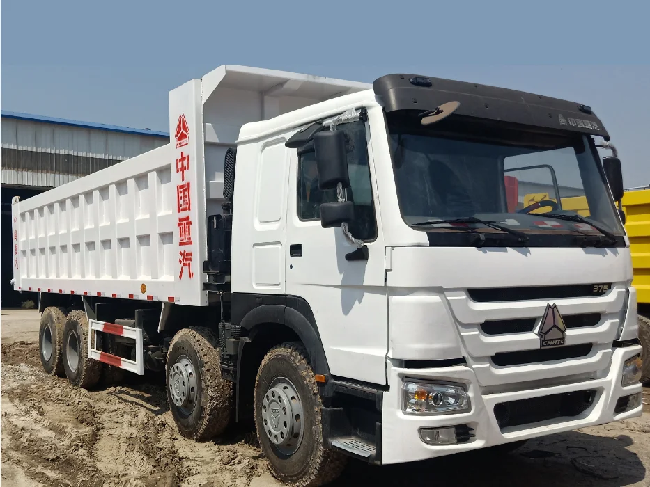 Used Sinotruk Howo 375 12 Wheel 8x4 Dumper Truck Dump Truck For Sale