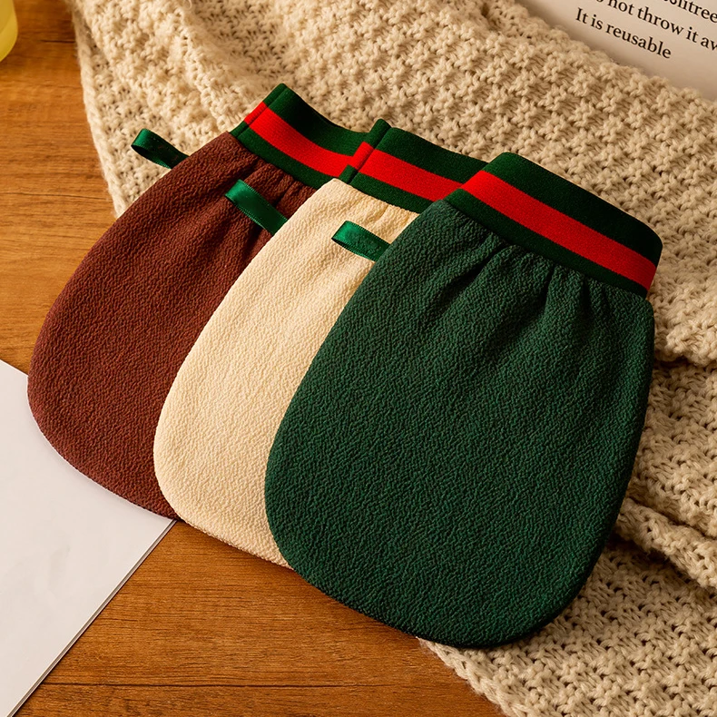 Лидер продаж, оптовая продажа, перчатки для отшелушивания марокканских ванн, перчатки для ванны, перчатки для спа-массажа