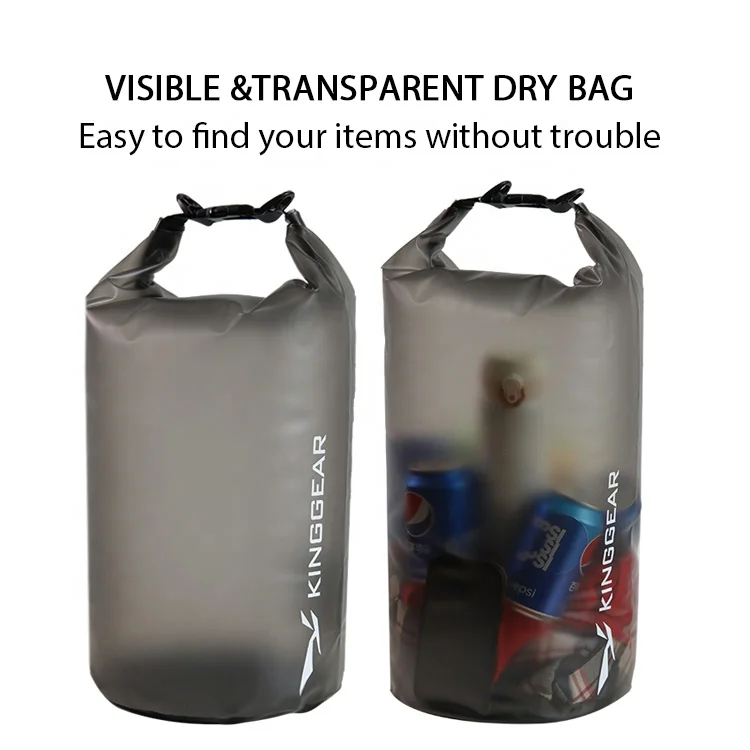 Transparent Reusable Water Resistant Eco Friendly  Waterproof Nylon Silicone Mini Waterproof Bag