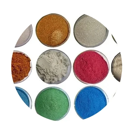 Mica pearl pigment powder pearlescent pigment colorful powder