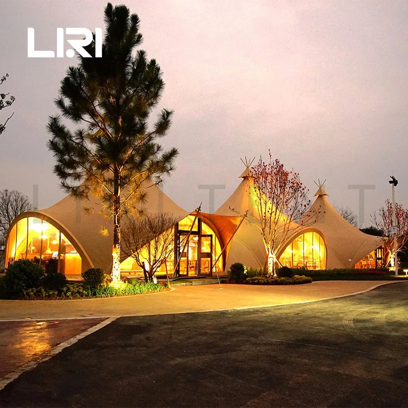 Outdoor Big Picnic Teepee Party Indian Connections Dining Bar Tents for Events