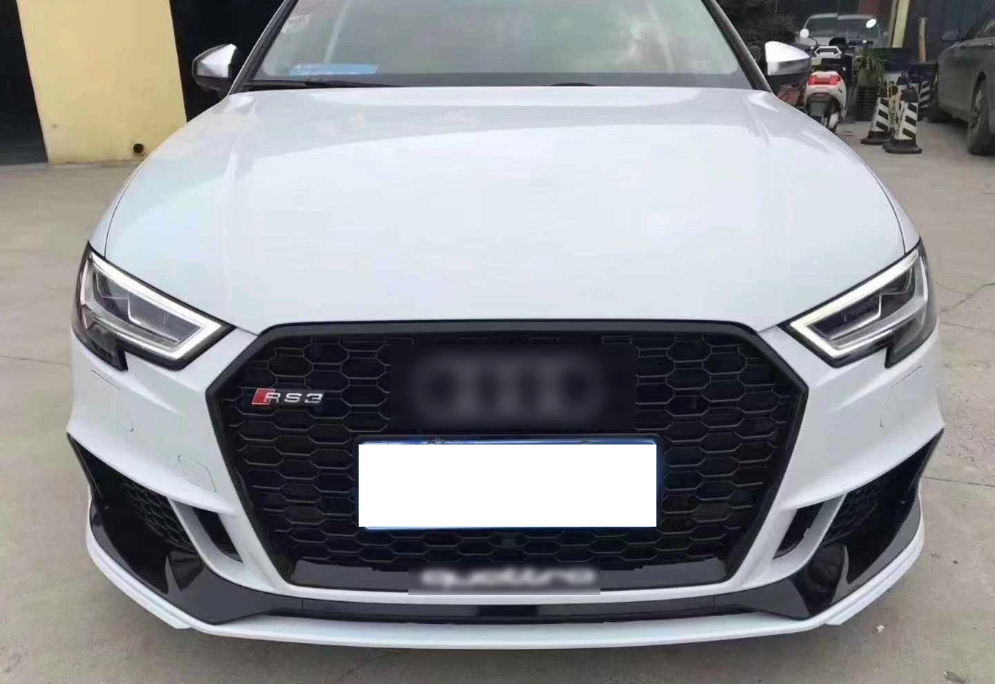 Front Bumper Grill Body Kit For Audi A3 To Rs3 Bodykit Accesori 8P 8Y 8V 8L 2013 2015 2019