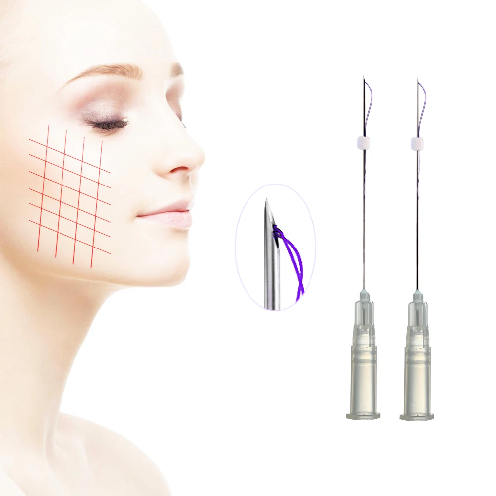 Hot Sale High Quality 27G 38mm Facelifting Facial Lifting Absorbable Tornado Thread Pdo