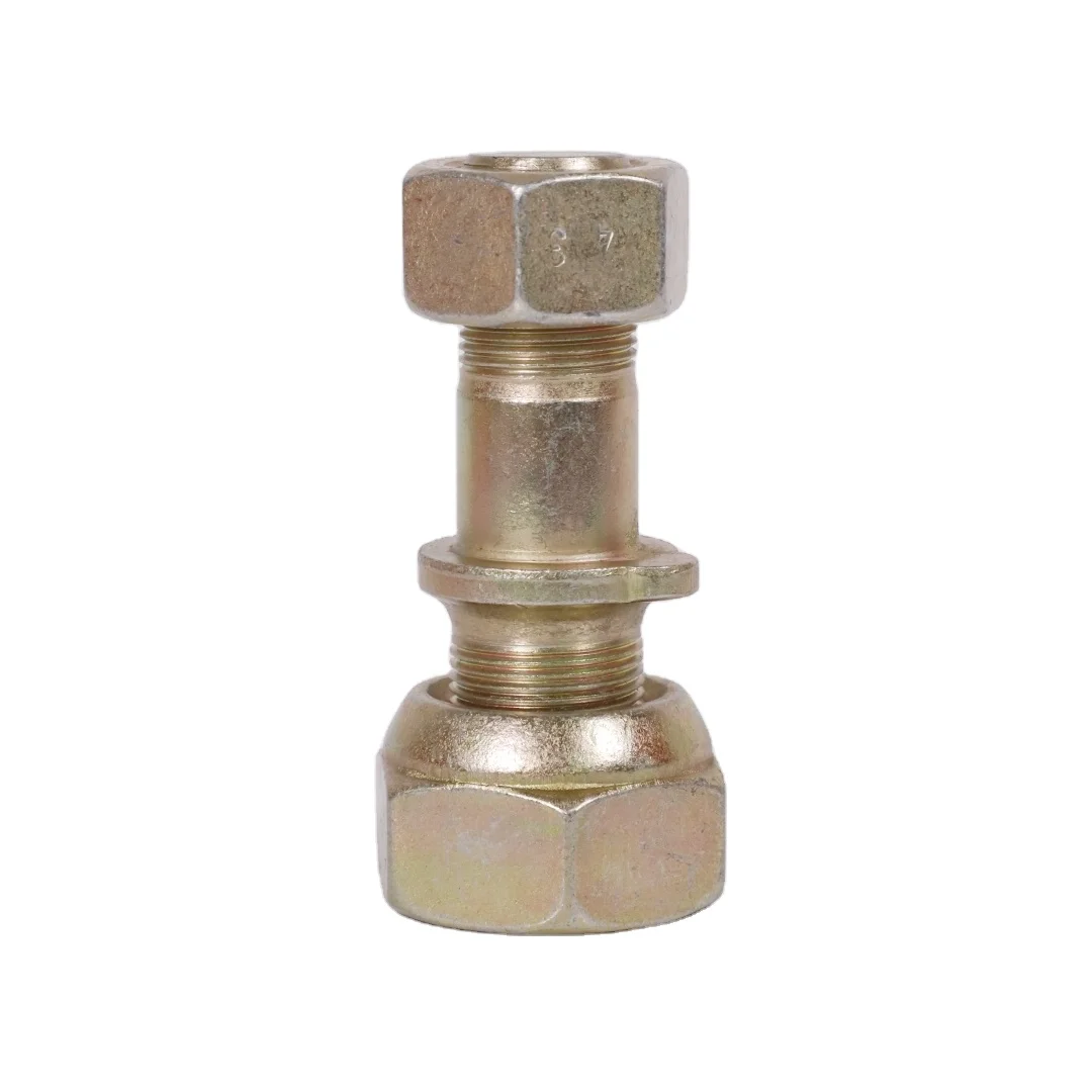 High quality  grade 10.9  Wheel Bolt  Hino  AK  M22/20*1.5*98  heavy  truck  bolt and nuts