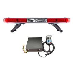 76Cm Manufacturer Red Blue Ambulance Emergency Alarm Siren Speaker Led Lightbar For Car