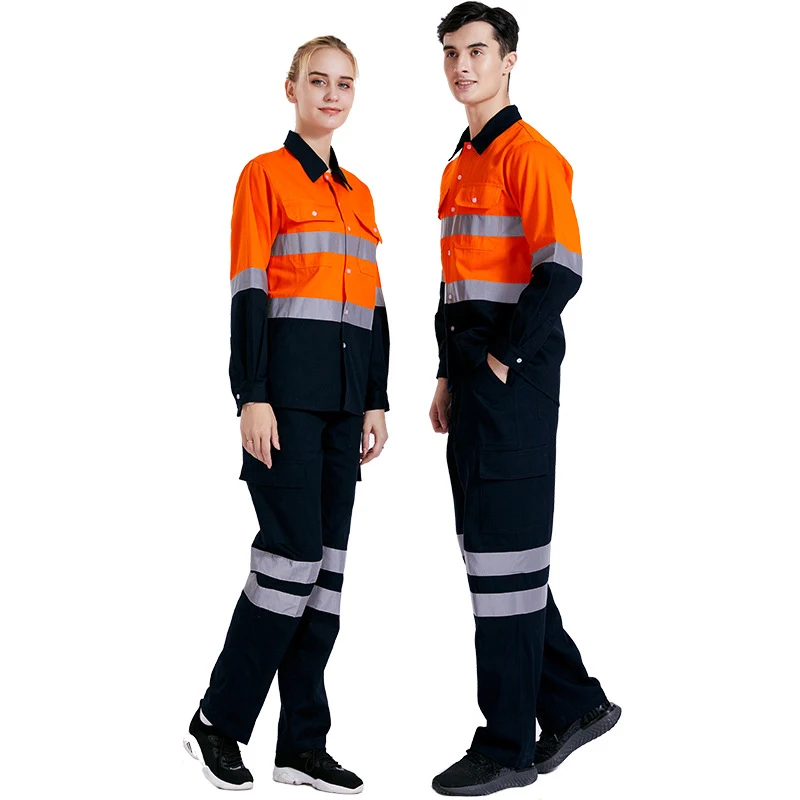 Cotton Drill Fabric Clothes Snickers Construction Engineer Hi Vis Workwear Polo Shirt Uniform