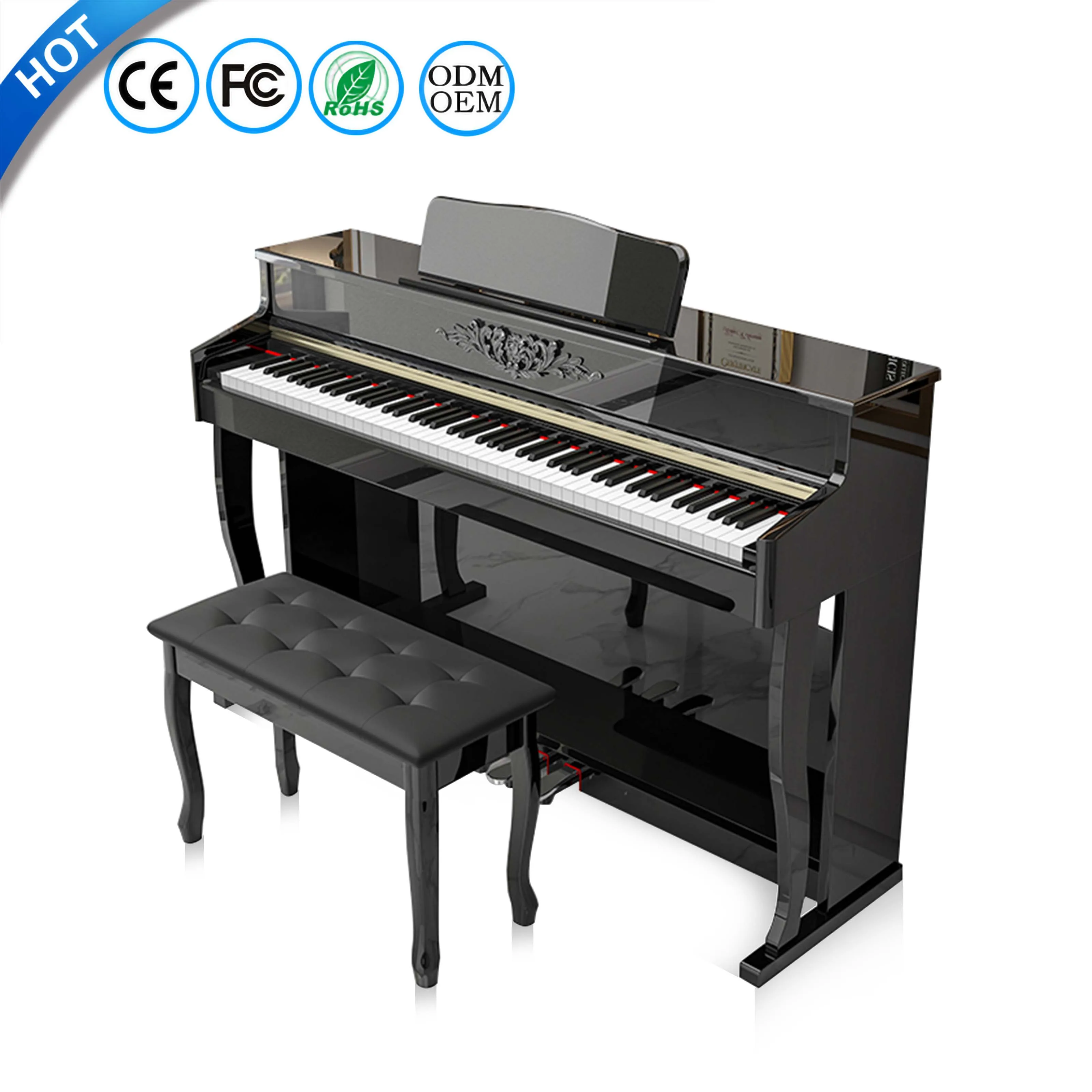 music instrument piano keyboard piano digital musical instrument piano 88 keys