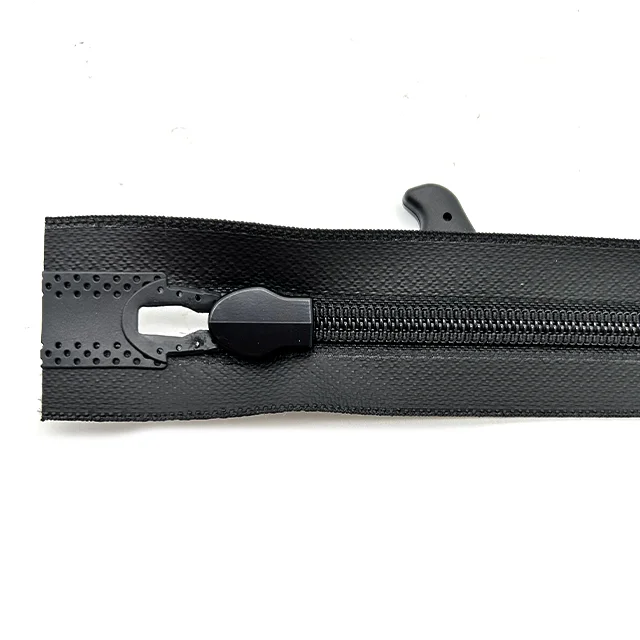 IPX7 8#TPU Airtight & Watertight Zippers Nylon Teeth for Rain Boots Rain Coat Garments Closed End Customize Waterproof Zip Airproof Zip