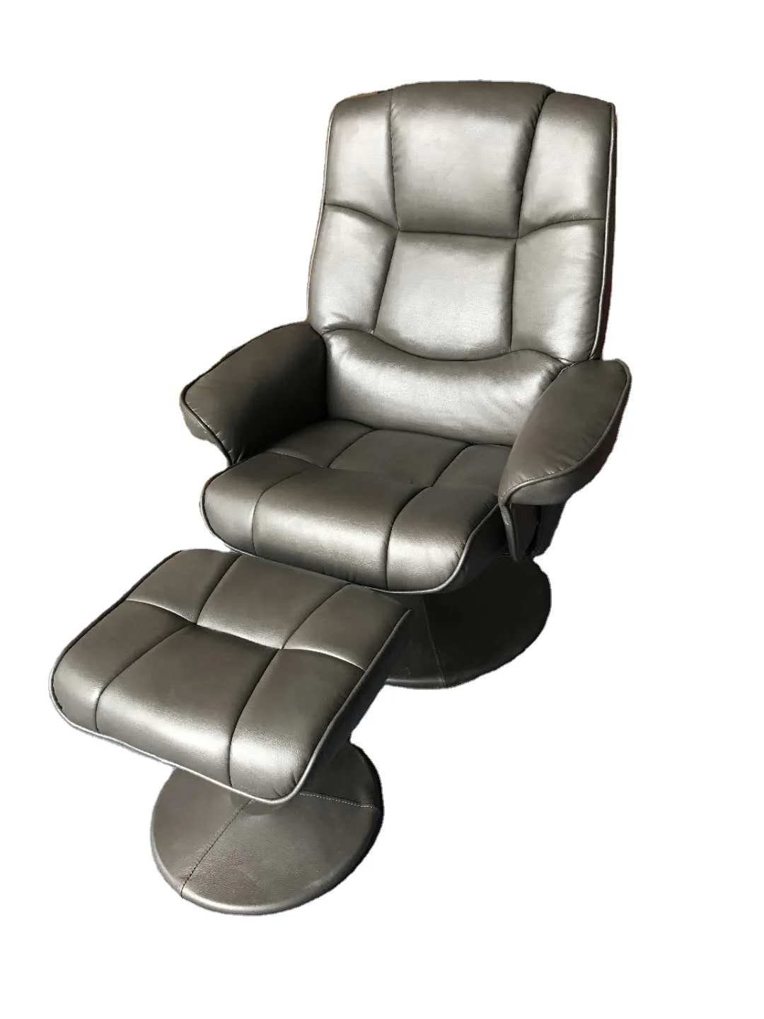 
Modern swivel recliner relax chair with footrest 