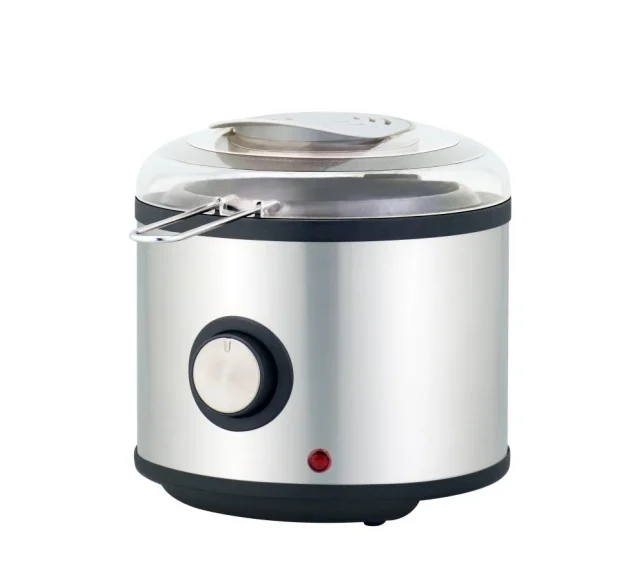 Deep fryer  Removable non-stick coated bowl Clear plastic lid with removable handle chrome/stainless steel basket