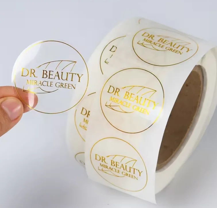 High Quality Custom Die Cut Sticker 100 PCS Printing Logo Vinyl Stickers Label Waterproof Stickers