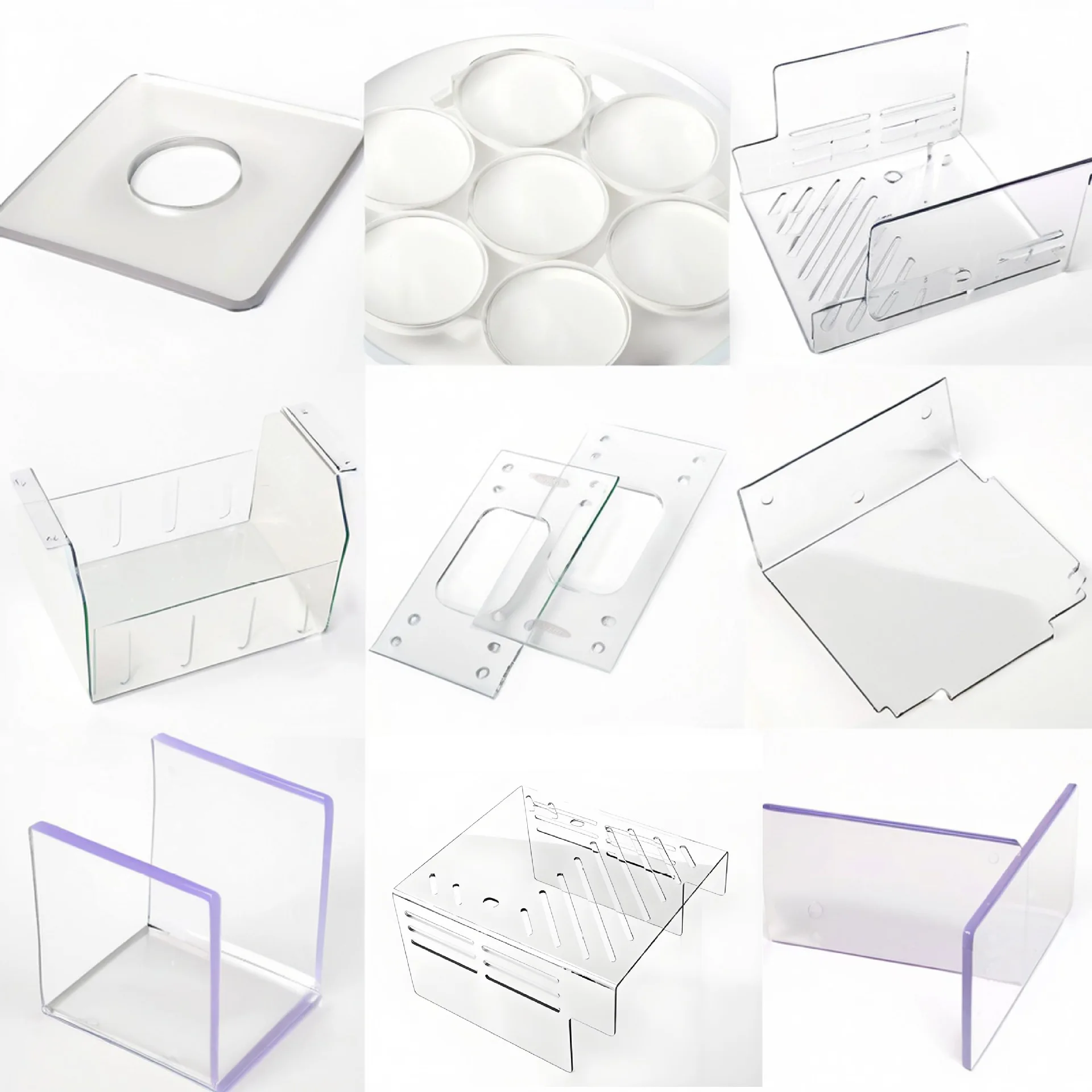 Customized Size Electronic Substrate Board Heat Cold Bending Polycarbonate