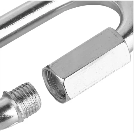 Quick link stainless steel connector for hammocks camping and outdoor equipment Heavy duty D-lock hook