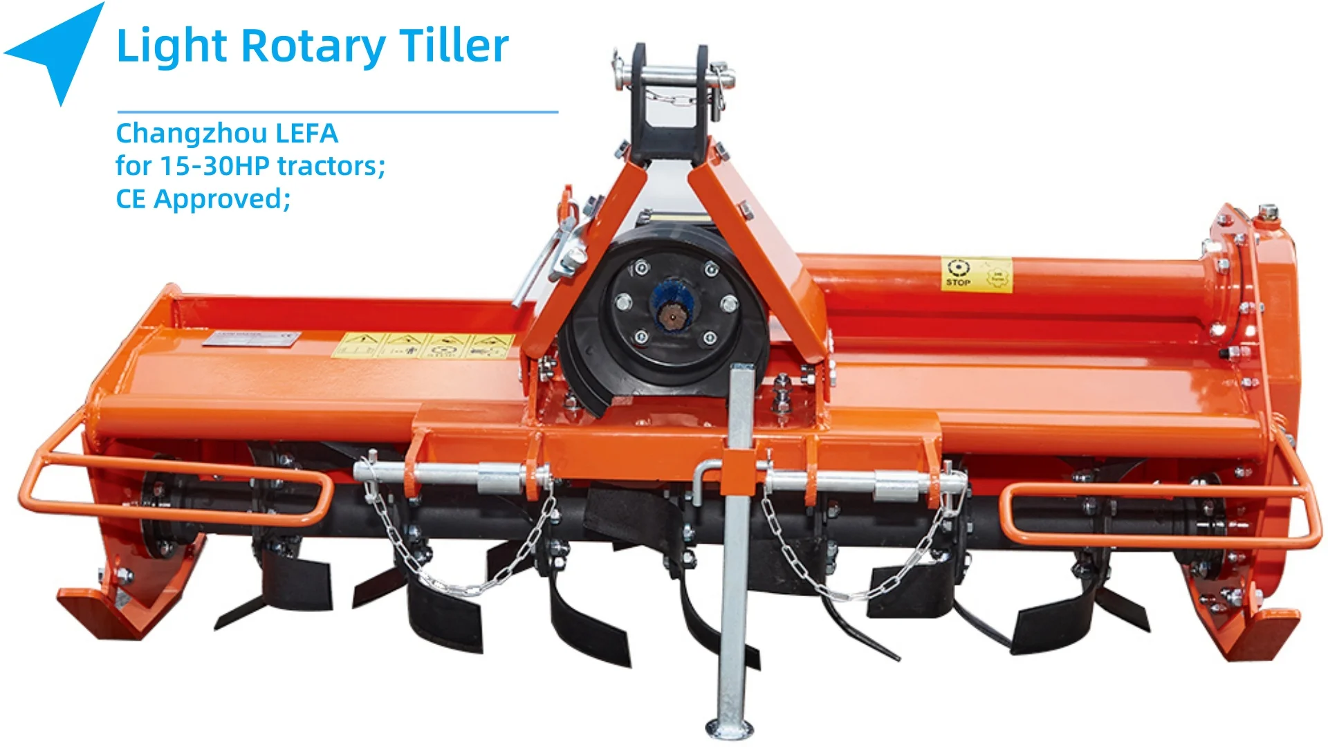 New Tractor Small Farm Use 3 Point Implements Mini Pto Rotary Cultivator Rotavator Tiller