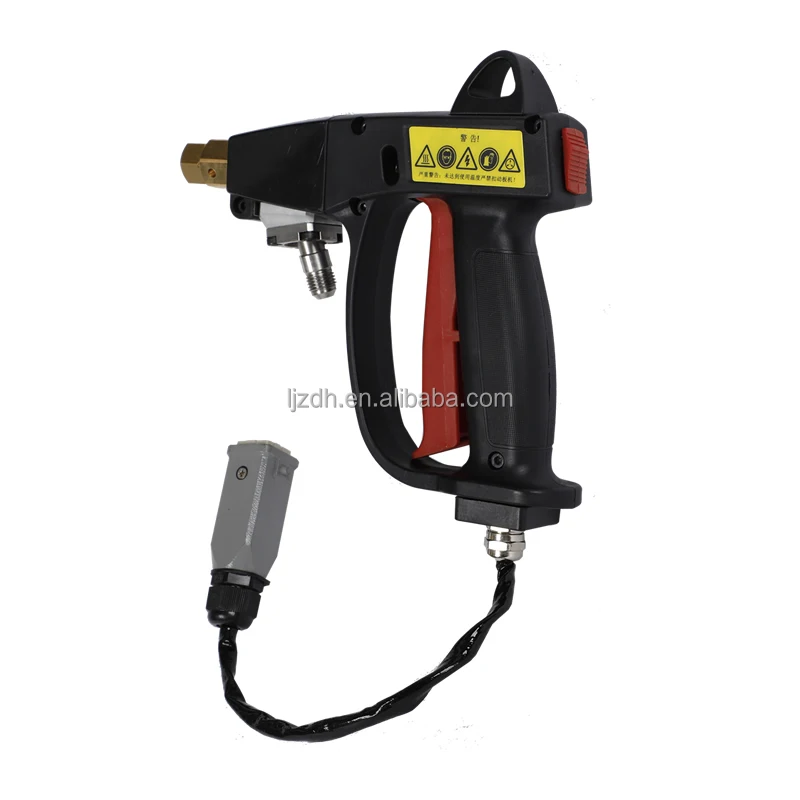 Liujiang manual industrial hot melt adhesive spiral spray guns with high quality sensors