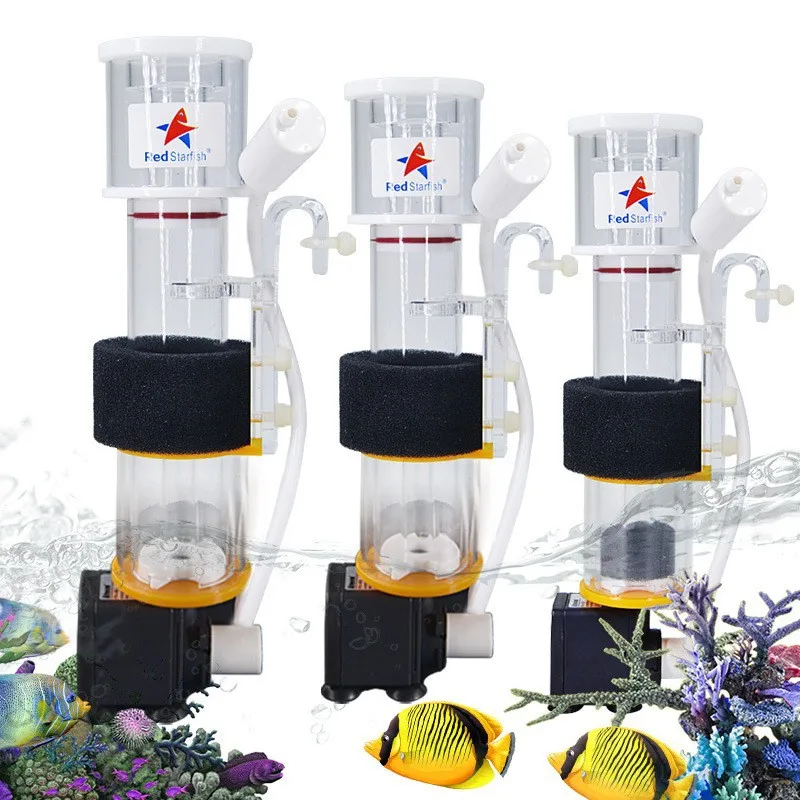Red Starfish Coral Reef Protein Skimmer Marine Aquarium Internal Protein Skimmers with Nitrogen Device