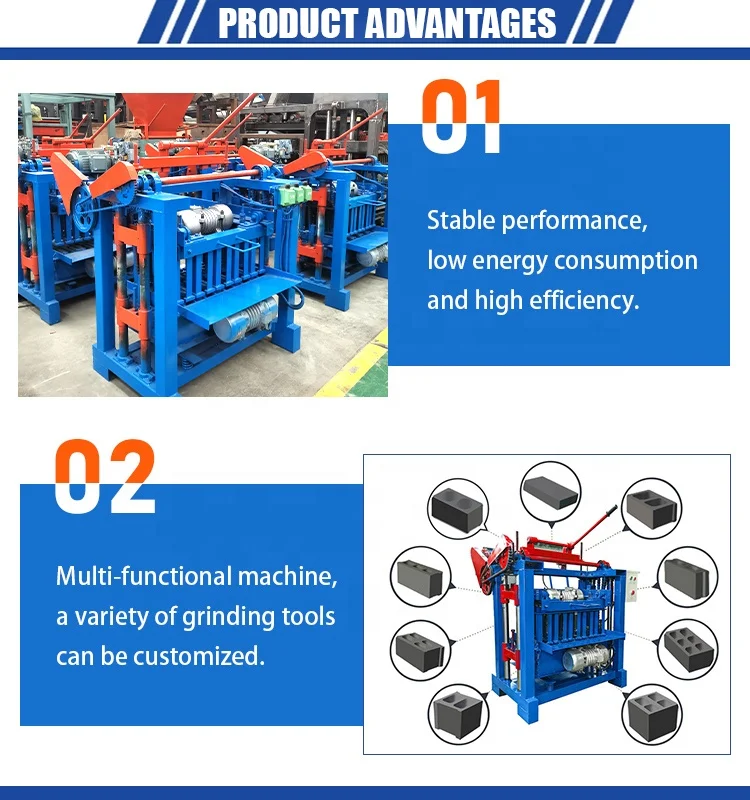 small invest brick making machine popular model 4-35A brick making machinery best selling