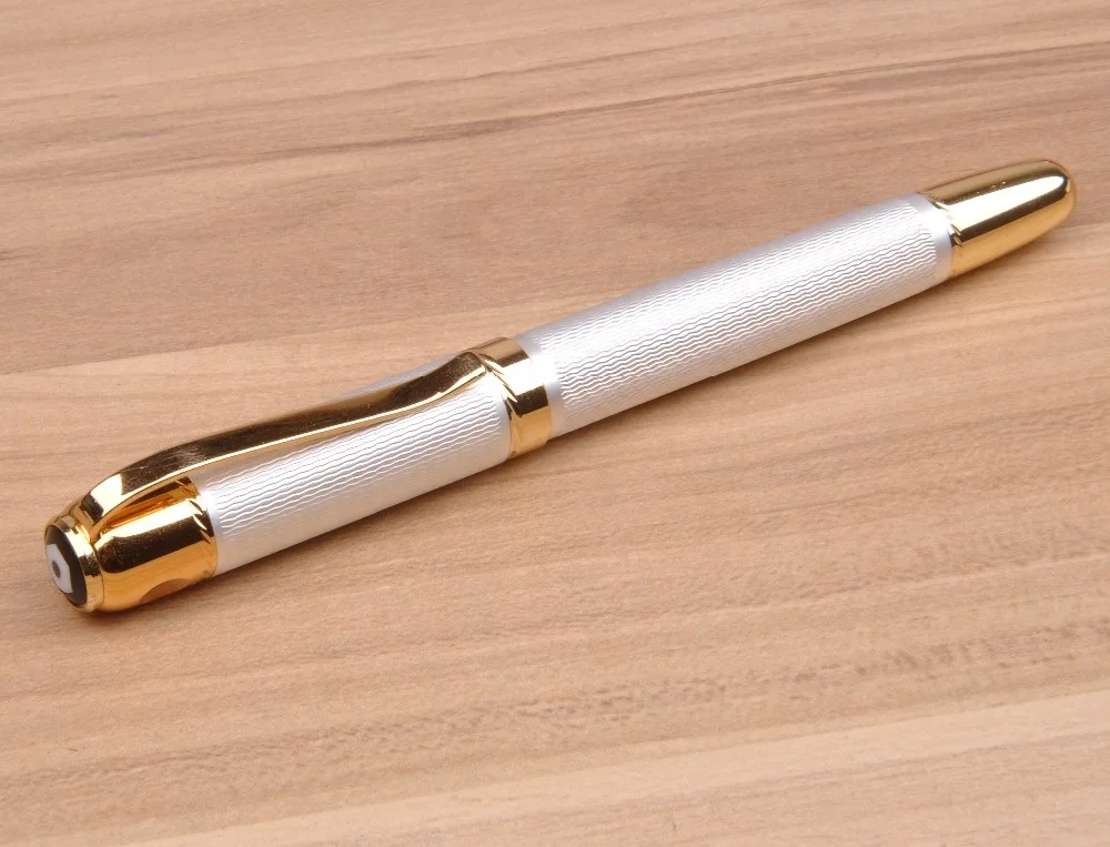 High quality promotional luxury metal ink pen with laser logo