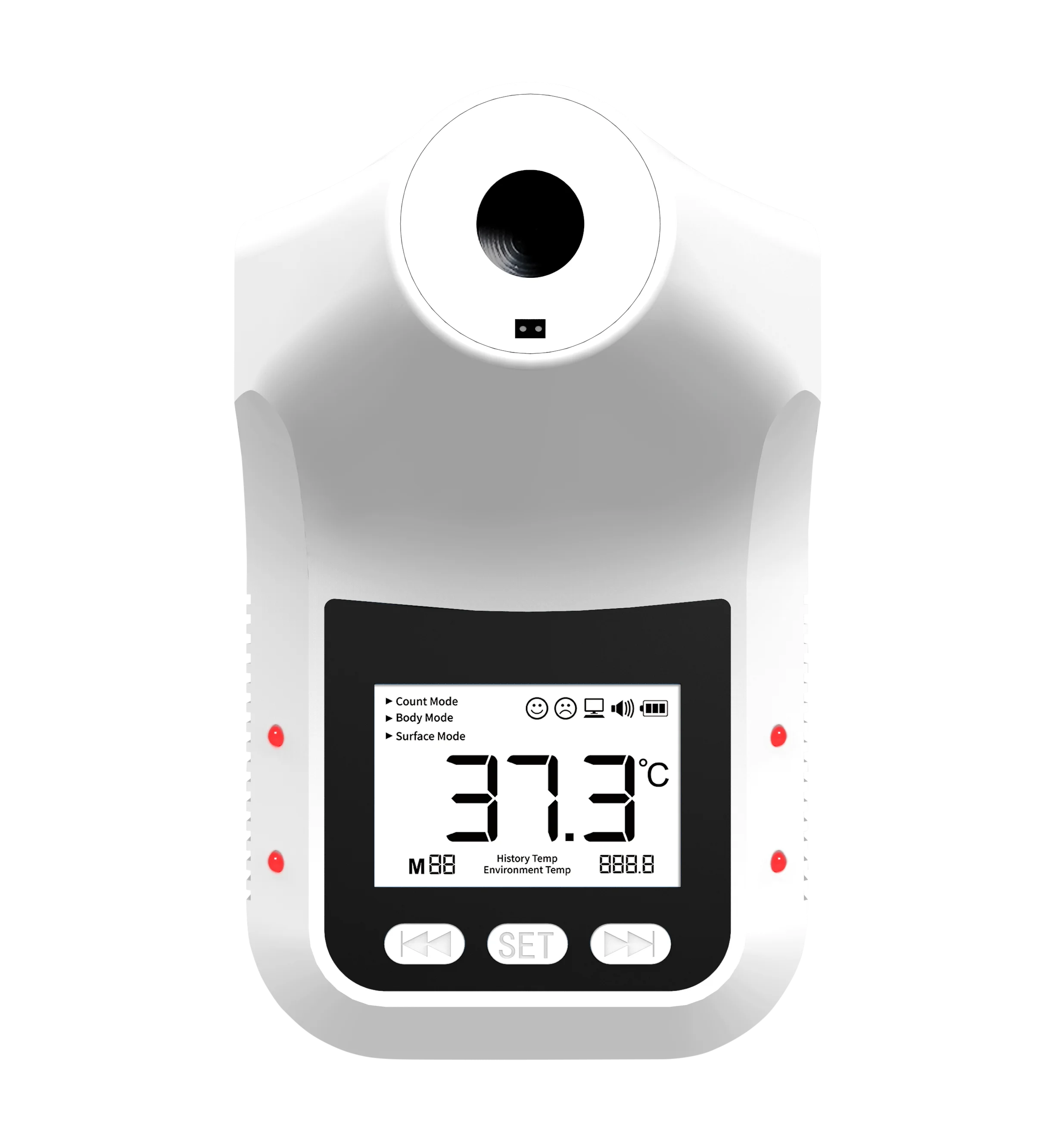 Тахометр K3 Pro для измерения температуры в США, настенный держатель для фиксации температуры с USB разъемом, с оповещением, CE FCC