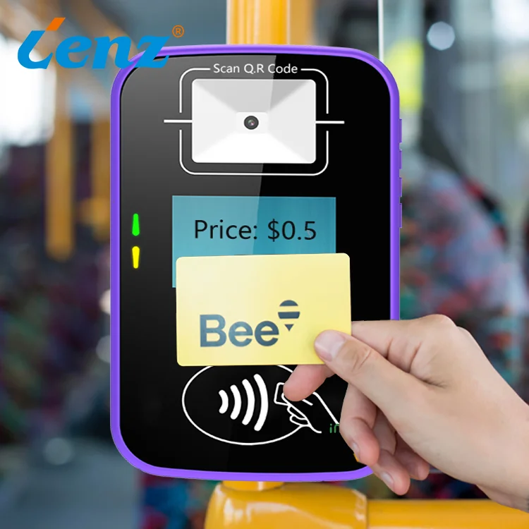 Bus Validator with Gps 4g Wifi Bus Ticketing System Bus Payment Terminal