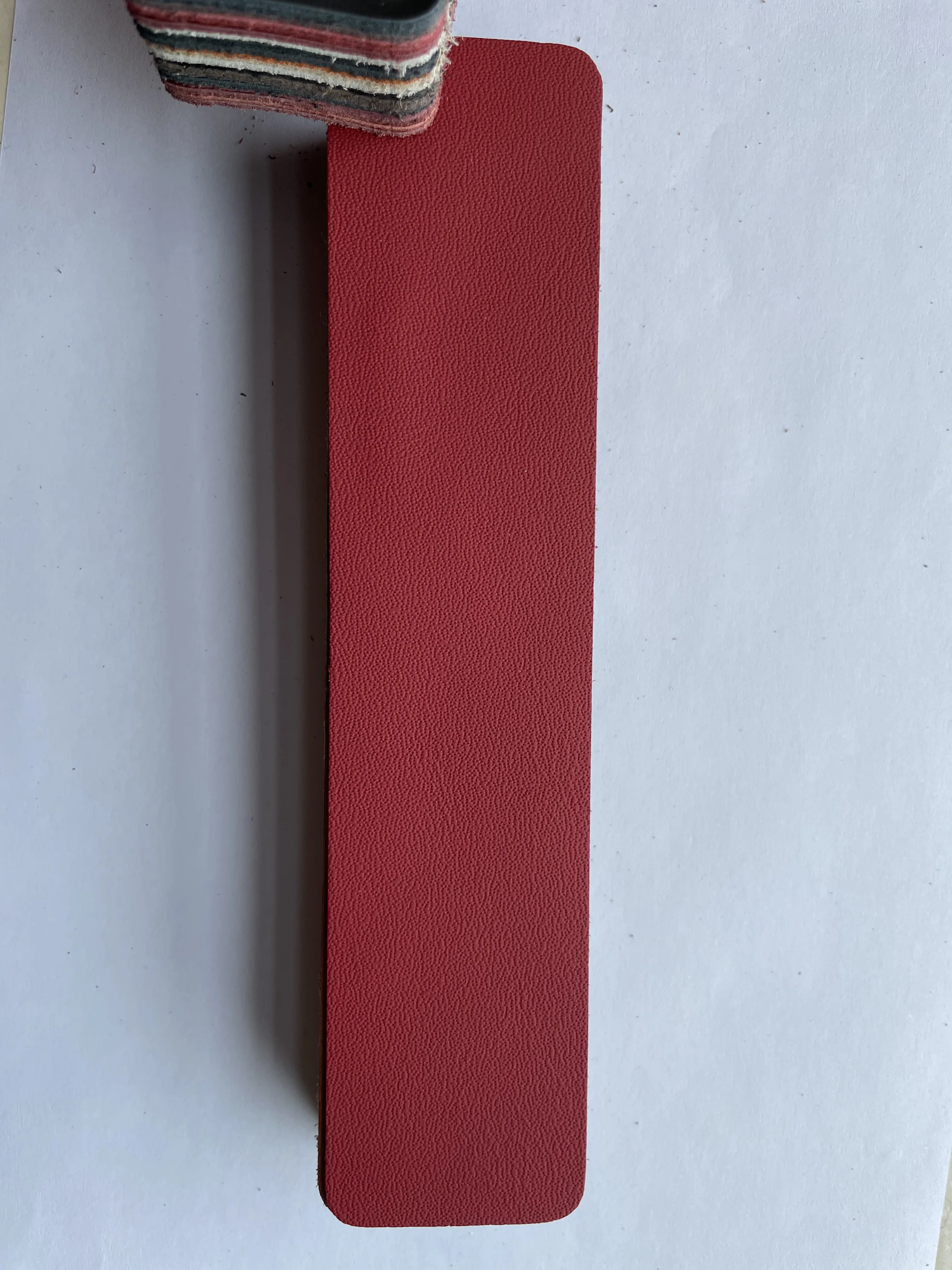 Plush Suede Leather Soft Touch Material Breathable Stain Resistant Napped Texture Genuine Leather for Garment Lining