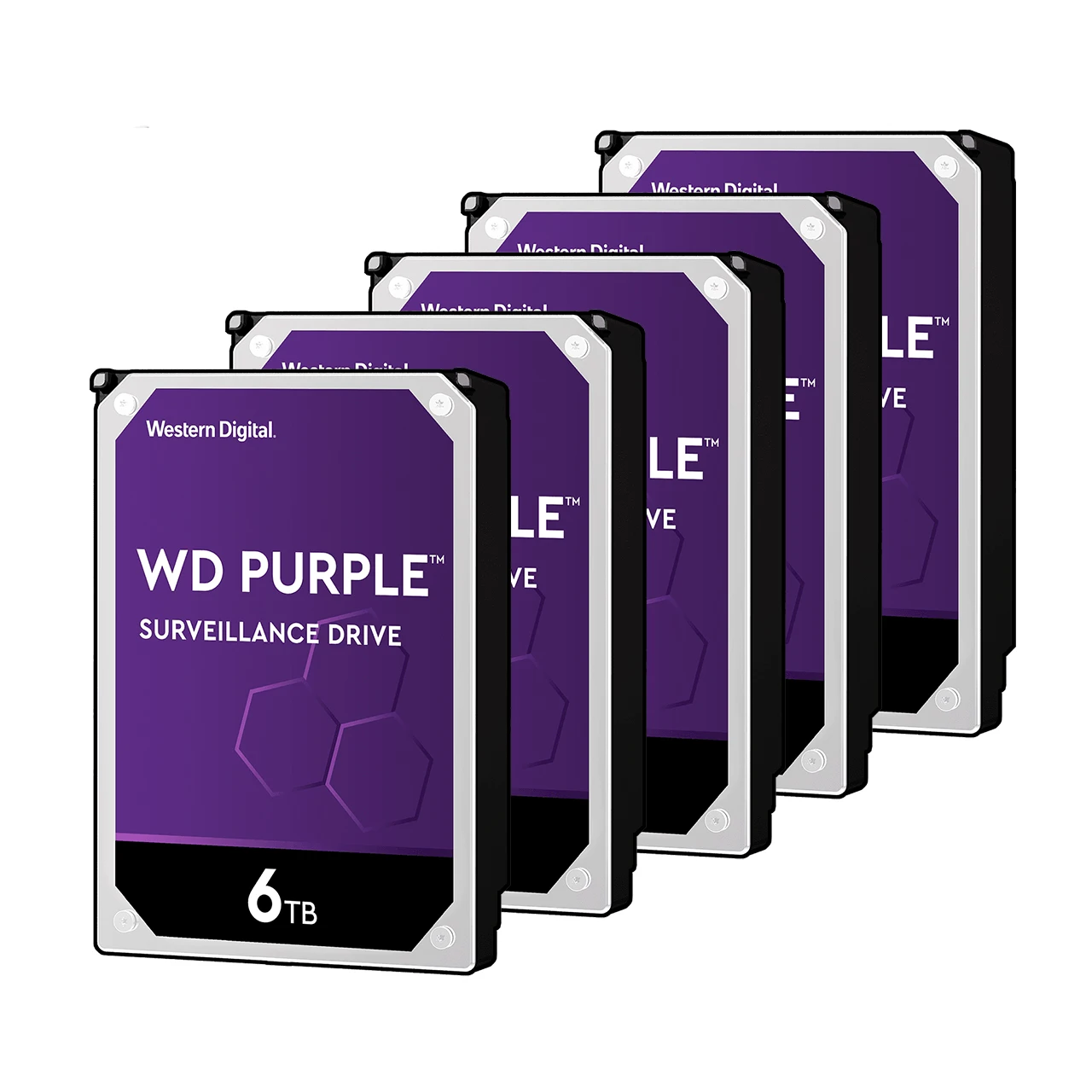 WD60PURX Original brand new hdd hard disk 6TB for cctv camera security dvr nvr use for surveillance