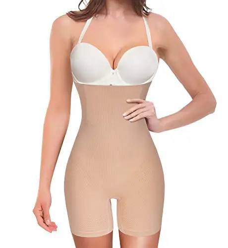 
HJ048 Women Waist Trainer Tummy Control Body Shaper Shorts Hi-Waist Butt Lifter Thigh Slim Panties 