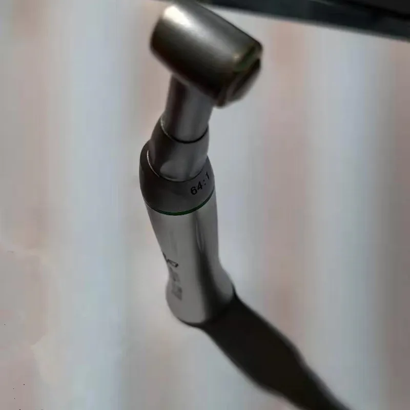 Dental Reduction Handpiece Push Button Contra Angle  64:1