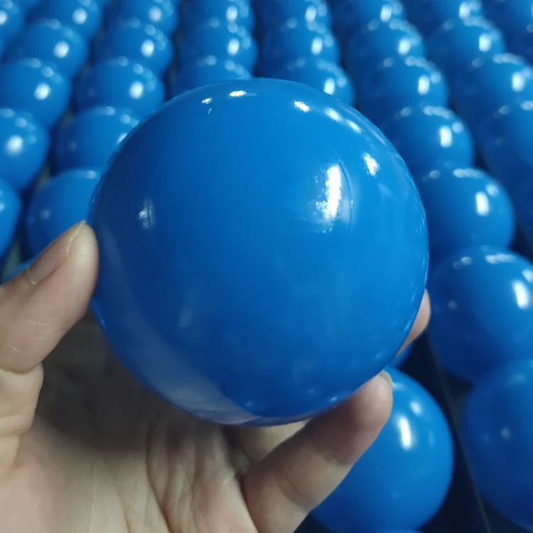 8cm blue pit ball