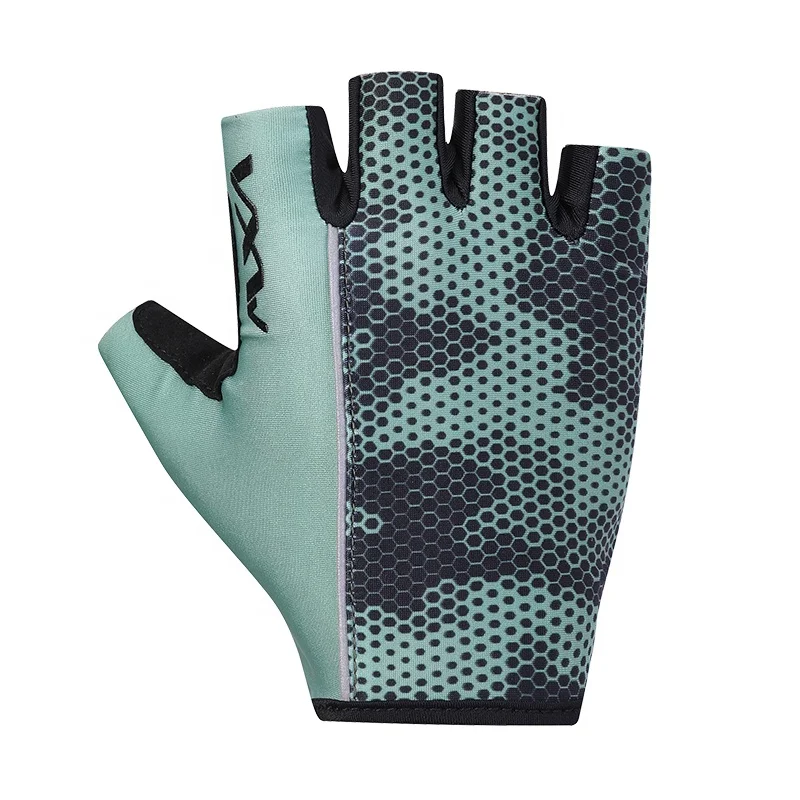 Anti-slip Men Women Breathable MTB Half Finger Custom Sports Gloves