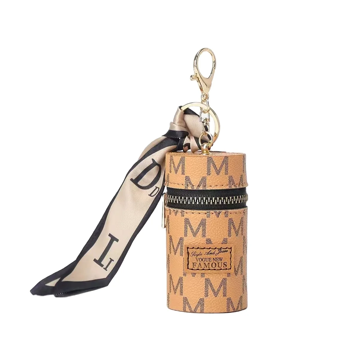 Мини кожаная монета для аэрофона помада сумка для автомобильного брелока кошелек сумка кулон брелок держатель для губной помады