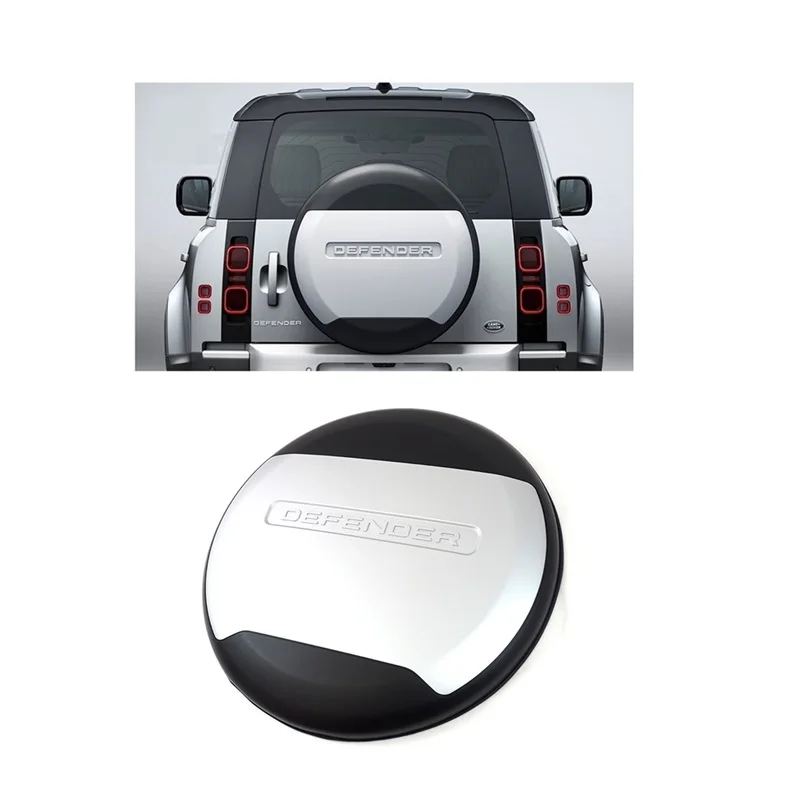 In Stock Car Sport ABC Carbon Fiber Plastic Tire Tyre Back Spare Wheel Covers For Land Rover Defender 90 110 4x4