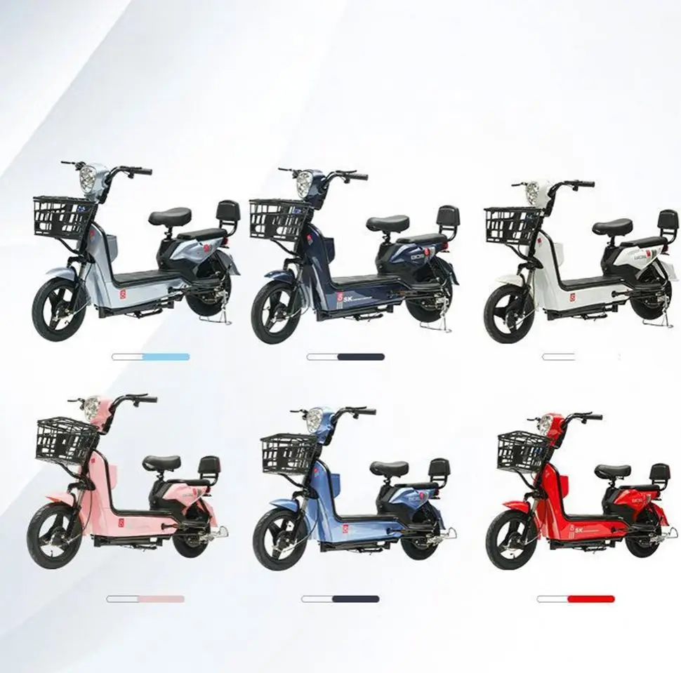 COC Ebike Hub Motor 48V 12Ah Battery Scooter Electric City Cargo Mountain Bike Motorcycle E-Bike Electric Bicycle Motor Kit