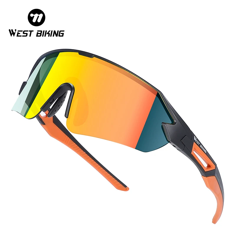 Солнцезащитные очки WEST BIKING поляризационные фотохромные с защитой от ультрафиолета для езды на велосипеде бега рыбалки занятий спортом открытом воздухе