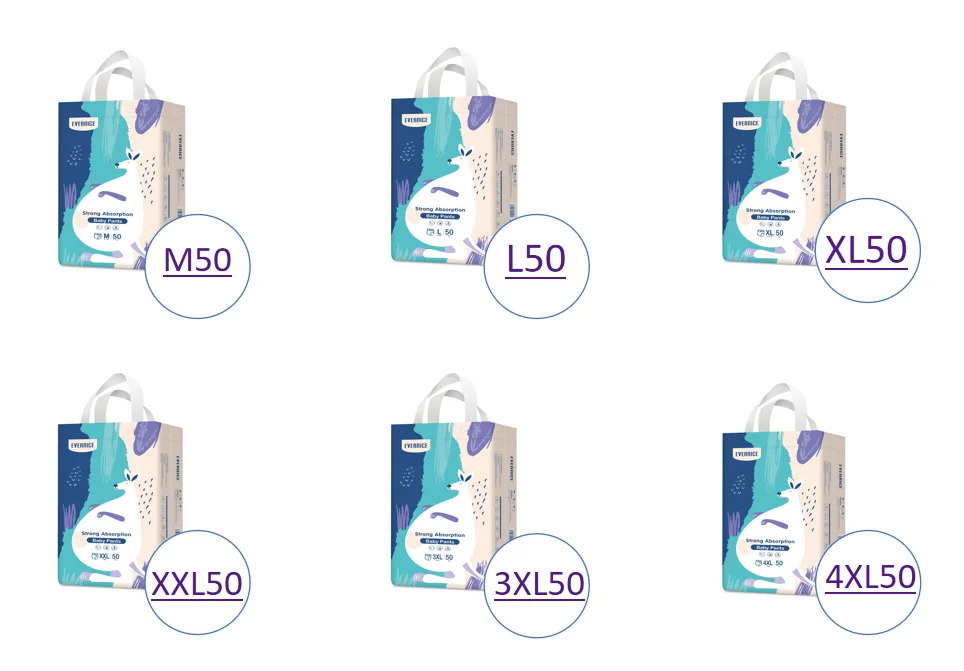 Highly Absorbent Wholesale Disposable Baby Diapers Hypoallergenic Baby Diapers Size Newborn Wholesale Baby Diapers