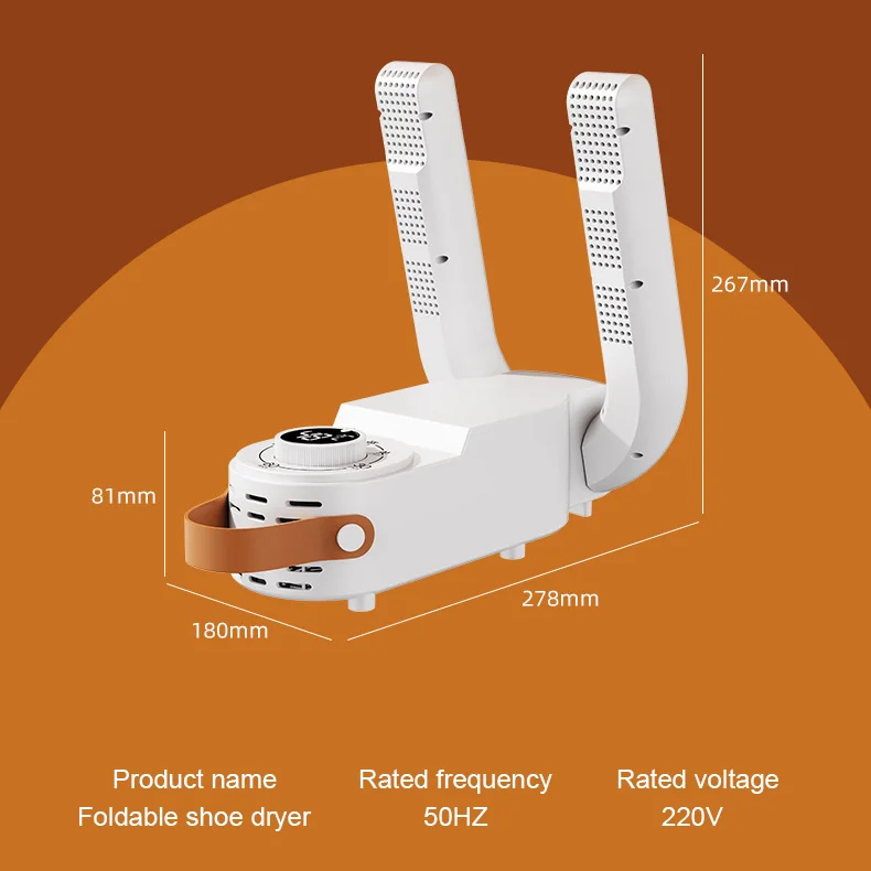 Home Shoe Warmer Heater UV Foot Boot Dryer Fast Drying Constant Temperature Adjustable portable Foldable Shoe Dryer