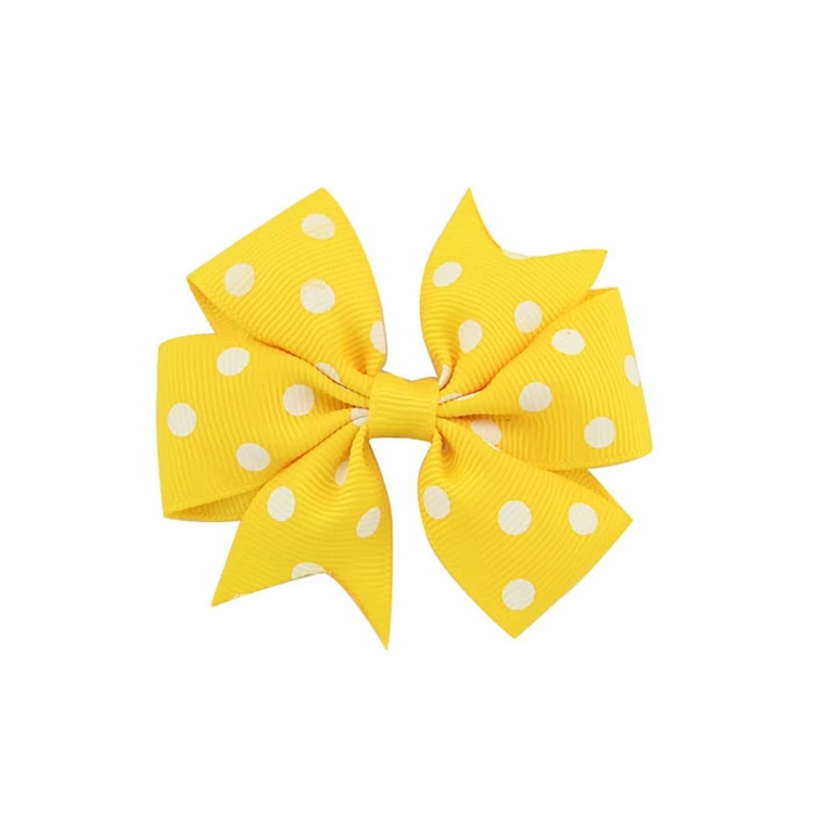 Colorful Dog Hair Bows With Clips