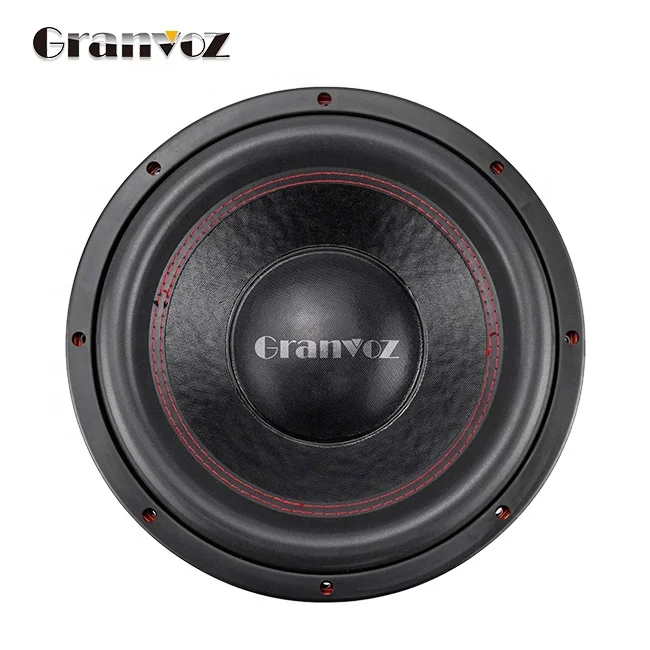 Алюминиевая рамка 1000 Вт двойной 2 Ом аудио 10 дюймов 12 дюймов Автомобильный сабвуфер динамик для грузовика