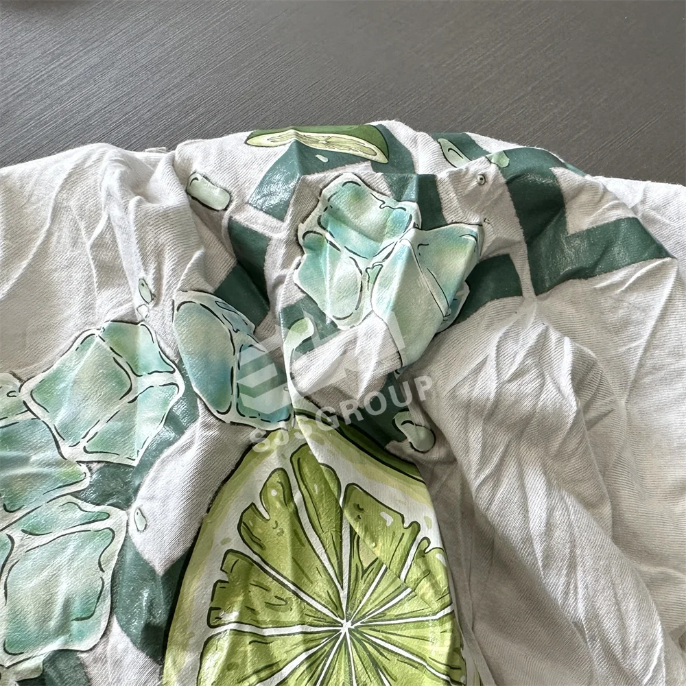Good absorbency Textile Cotton Waste White Cotton for Rags Fabric Waste Cleaning Rags White Printed T Shirt rags in bale
