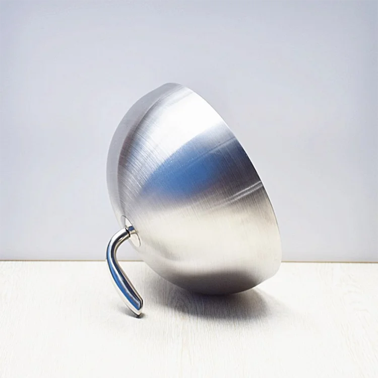 Популярный дизайн купольная крышка из нержавеющей стали для свежих продуктов с ручкой