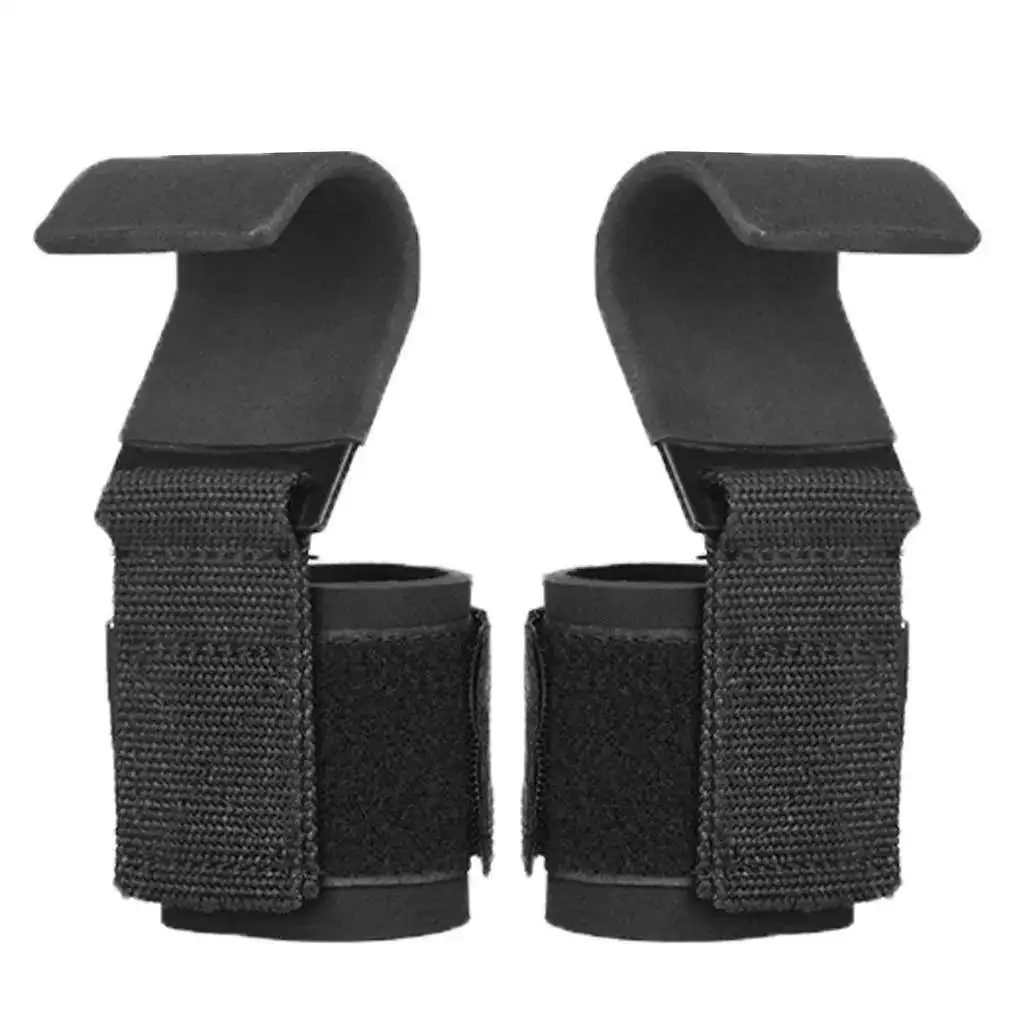 Gym Fitness Weight Lifting Training Hook Wrist Support Gripper Wrist Straps Exerciser Wrist Protective Hook