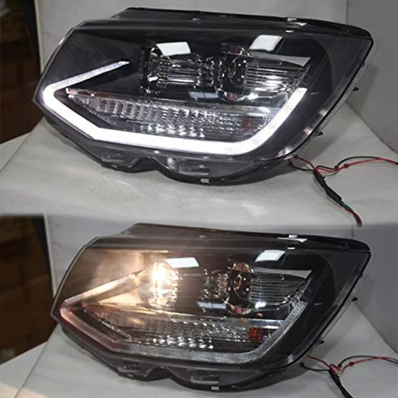 For VW Transporter Caravelle Multivan T6 LED Headlights 2015-2018 Year Front Lamp