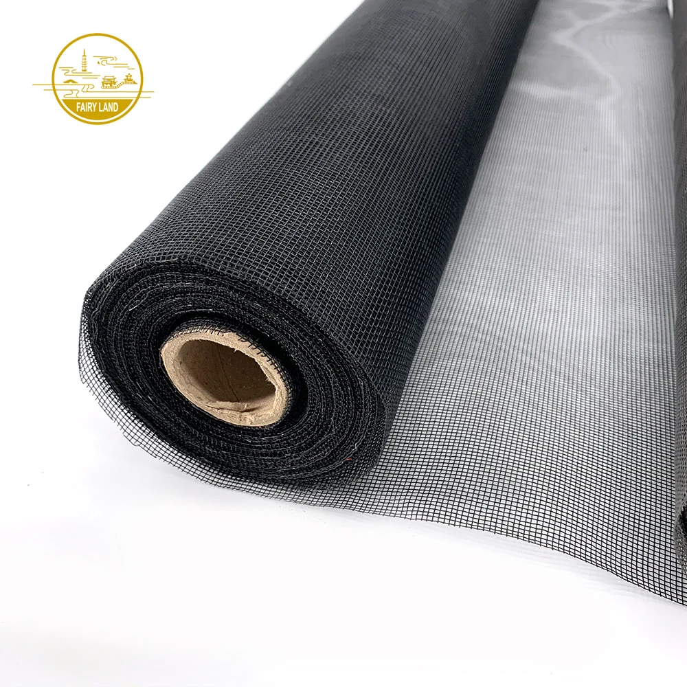 High Standard Transparent ss 14*14 Aluminium Wire Mesh Dustproof Polyester Window Screen