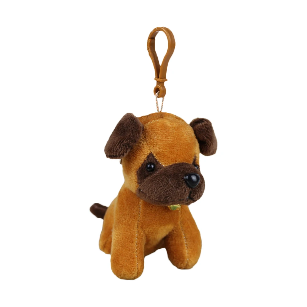 Wholesale 10cm Plush Animal Love Doll Plush Keychain Custom Doll Plush Dog Doll for Baby Plush Stuffed Toys