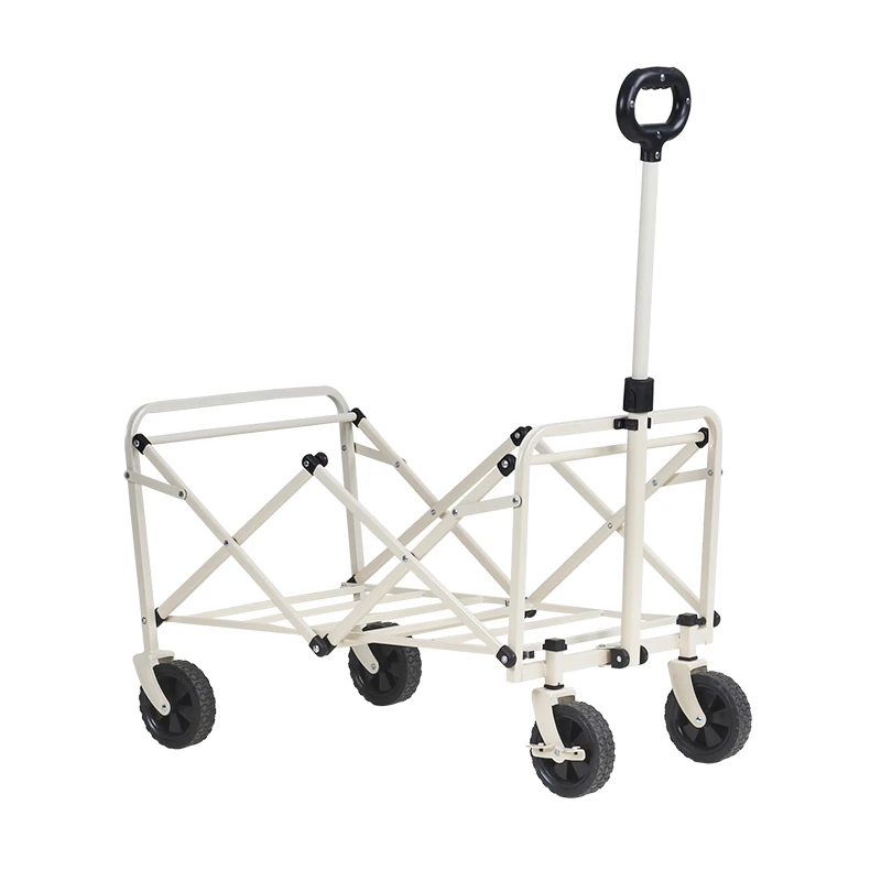YILU Folding Camping Cart Outdoor Utility Wagon Kitchen Cart And Trolleys