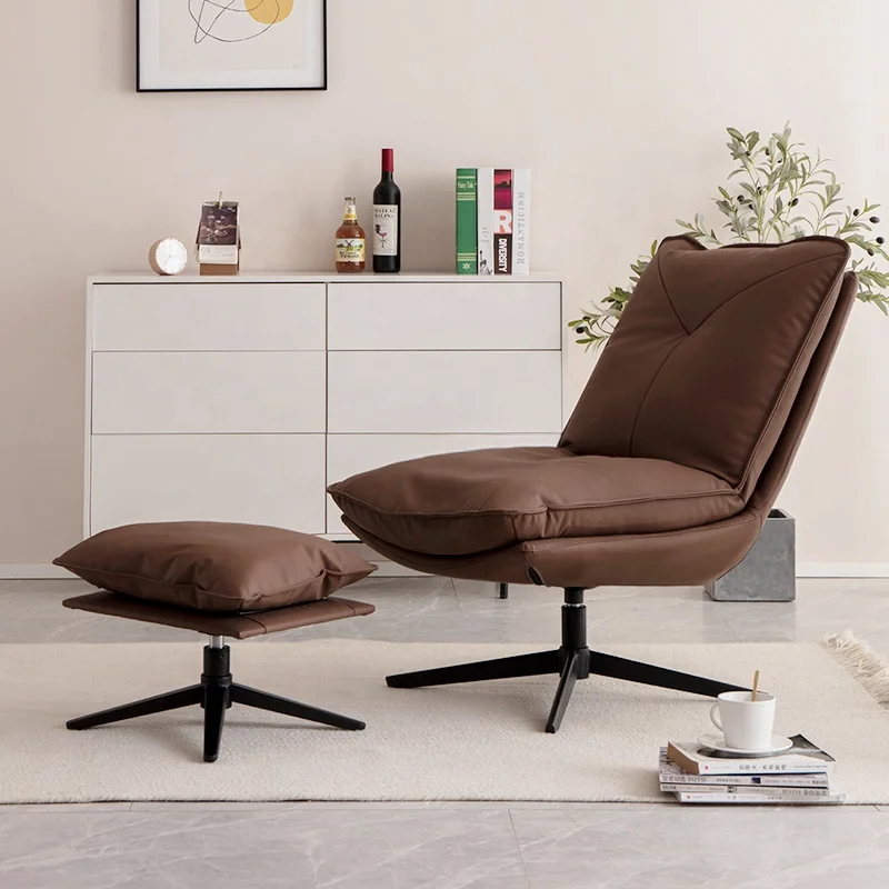 Monico leisure lounge chair, home single person swivel sofa chair, high-end Nordic light luxury living room owner