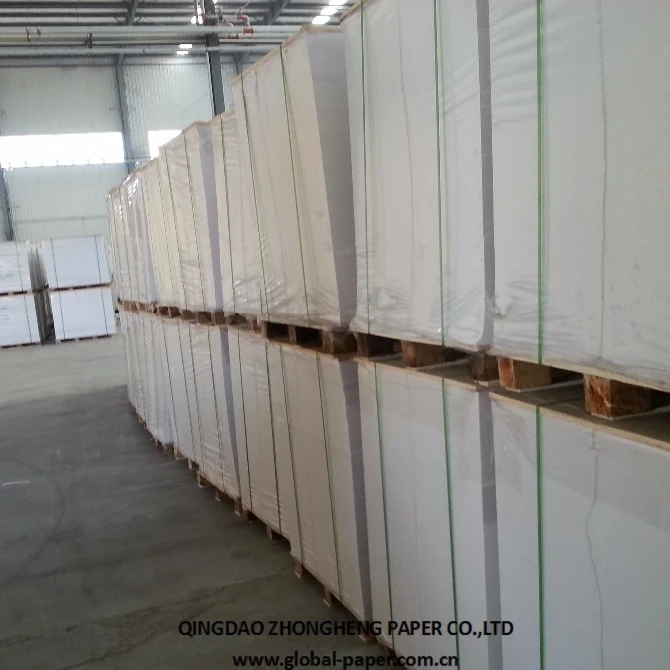 Wholesale White Bristol coated ivory board/ivory board 300g/FBB paper board